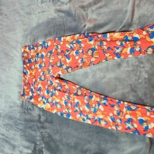Disney donald duck lularoe pants